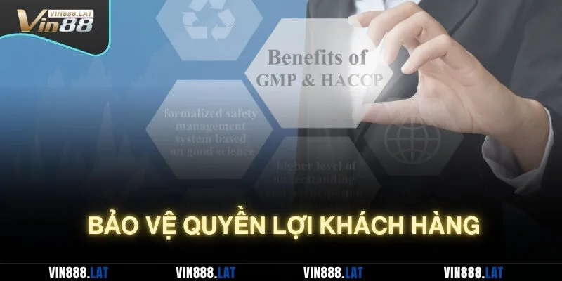 Vin88 luôn bảo vệ quyền lợi người dùng